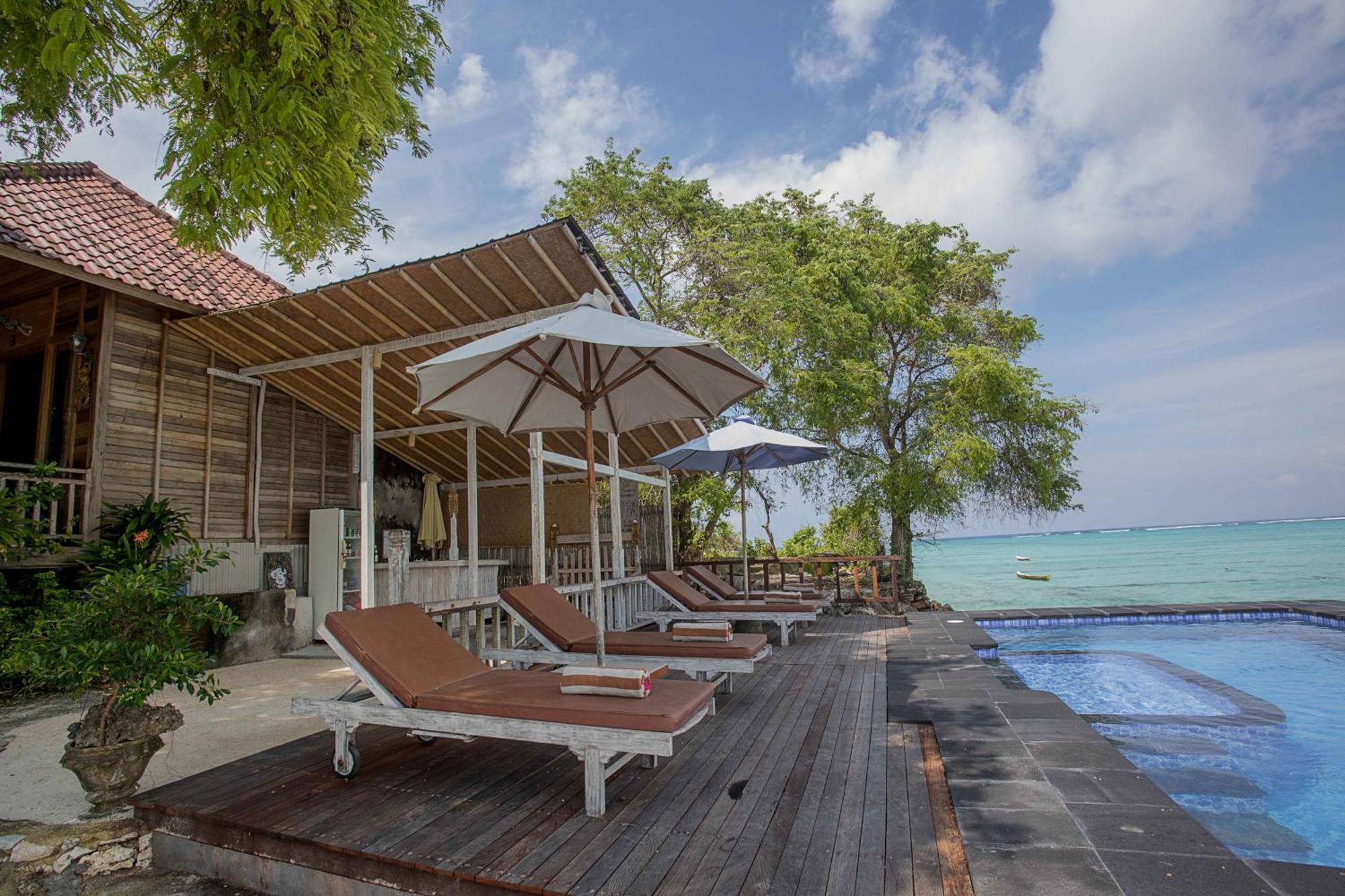 Wooden Beach Sunset Cottages Нуса Лембонган Екстериор снимка